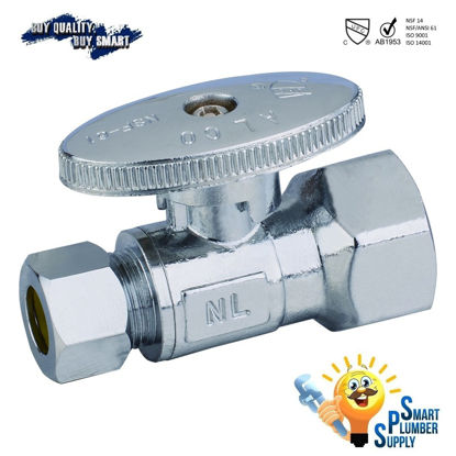 Picture of 1/4 Turn FNPT Straight Stop Valves